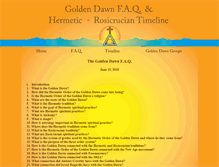 Tablet Screenshot of golden-dawn.info